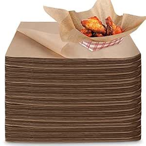 Stock Your Home 12 x 12 Grease Proof Deli Wrappers (500 Pack) - Pre Cut ...