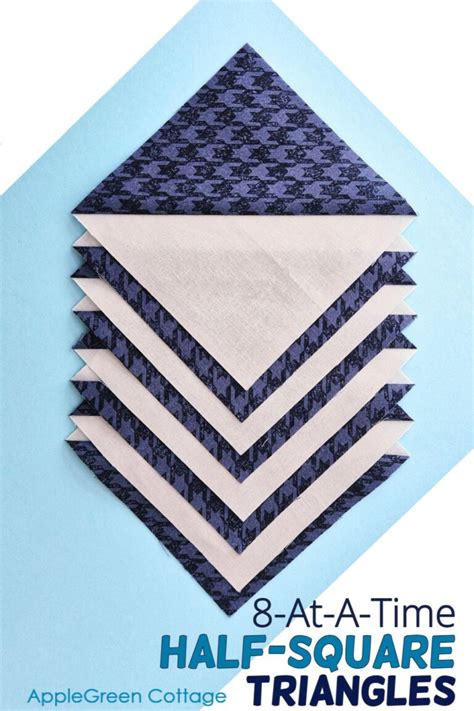 Image result for 8 at a Time Half Square Triangles Tutorial