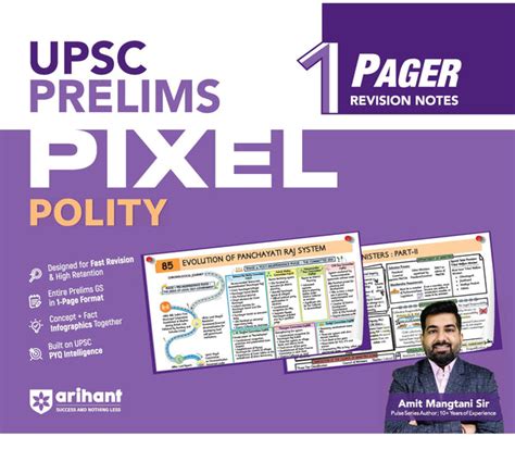 UPSC Pixel 1-Pager Revision Notes Combo | Prelims Booster + GS ...