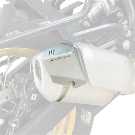 Heat Shield Extender for Royal Enfield Himalayan 450 | Silver | Auto E