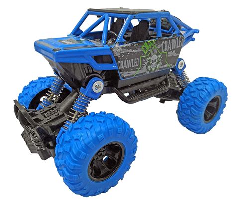 Buy Popsugar Pull Back Rock Crawler Monster Truck with Rubber Wheels ...