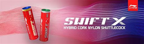 Buy Li-Ning Swift X100 Nylon Badminton Shuttlecock (Yellow, Medium ...