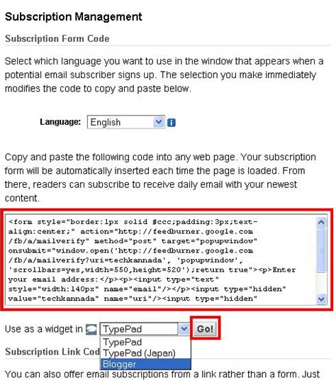 ಅಂತಃಸ್ಫುರಣ: ಫೀಡ್ ಬರ್ನರ್‍ ಮತ್ತು Email Subscription