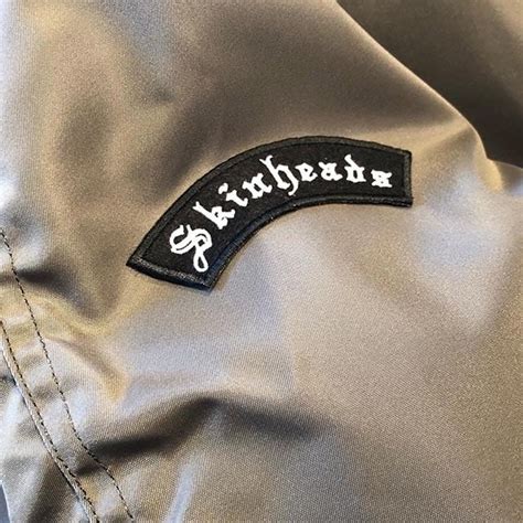 SKINHEADS 刺繍 ワッペン (PATCHES) | NEVERTRUST