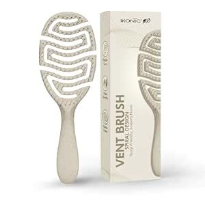 Buy IKONIC Me Spiral Vent Hair Brush IKM-2119 Eco Conscious, Flexible ...