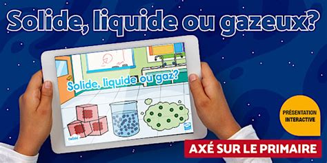 Solid, Liquid, or Gas PowerPoint & Google Slides French