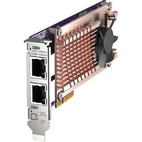Buy QNAP QM2-2P2G2T 2.5GB/sec PCIe Network Cards with 2 NVMe slots ...