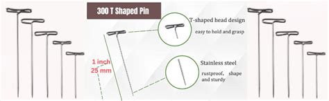 SAHAPECT Paper Binder Gem Metal Stainless Steel Straight Sewing Craft T ...