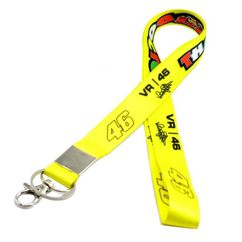 Faynci Yellow Fabric 46 VR Hook Key Chain for Bike Lover : Amazon.in ...