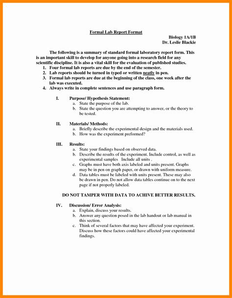 Image result for Formal Business Report Example