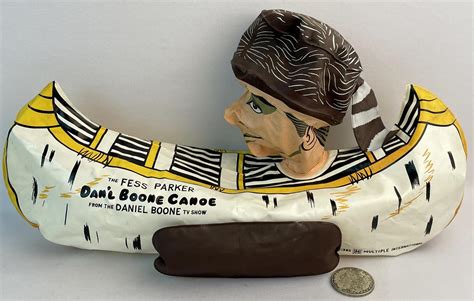 Lot - RARE Vintage 1965 Daniel Boone Show "The Fess Parked Dan'l Boone ...