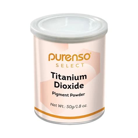 Buy Titanium Dioxide for Cosmetics Online | Purenso Select