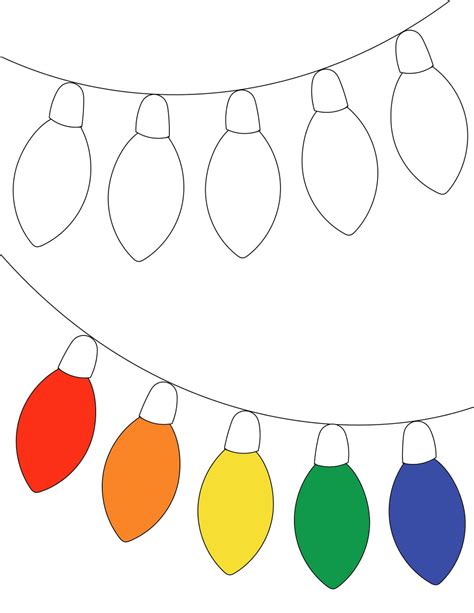 Printable Coloring Pages For Christmas Lights [2025]