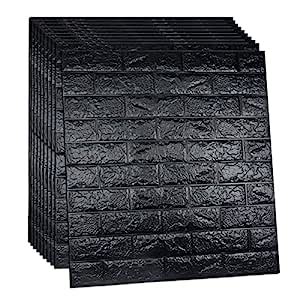 TLISMI 1 Pc PE Foam Brick Wall Stickers DIY Self Adhesive 3D Brick ...