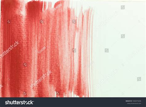 Abstract Red Color Paint Red Brush Stock Illustration 1983875696 ...