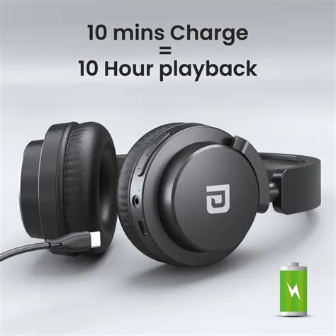 Portronics Muffs M2 POR 1882 Wireless Headphones 40Hrs Playtime ...