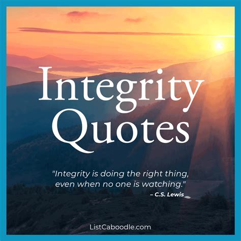10 Best Integrity Quotes (About Doing the Right Thing)