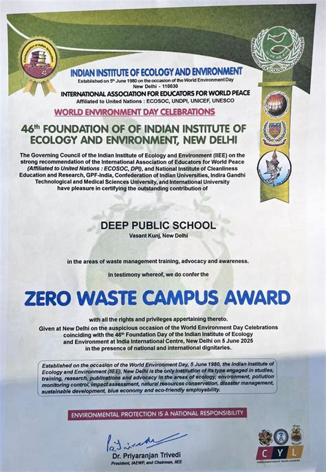 Deep Public School, Vasant Kunj