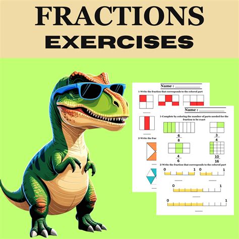 Image result for Exercises Using Fractions