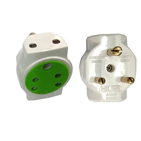 Kashish 240 Volt 5pin Multi Plug in Multi Color (Pack of 10 Pieces ...