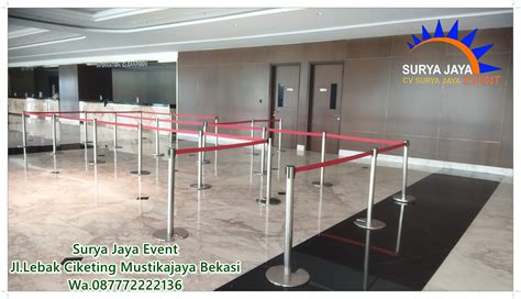 Sewa Tiang Antrian Murah Berkualitas Siap Kirim Area Jabodetabek