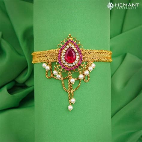Bajuband: Latest Armlet Designs Online at Best Price | Hemant Jewellers