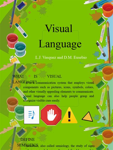Examples of Visual Language 的图像结果