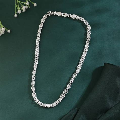 Silver chain for men - Upto 50% to 80% OFF on Silver chain for men ...