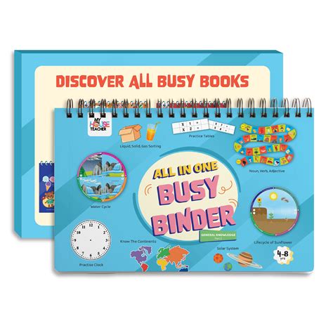 Knowledge Binder Book for 4 to 11 year kids – My House Teacher