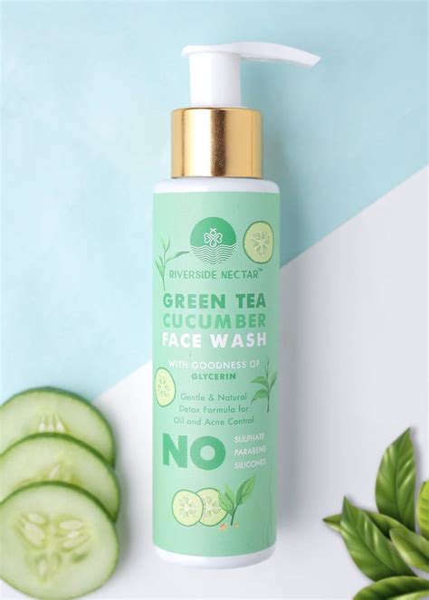 Get Cucumber Extract and Green Tea Face Wash - 100 ml at ₹ 249 | LBB Shop