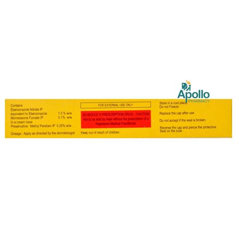 Ebernet M Cream 15 gm Price, Uses, Side Effects, Composition - Apollo ...