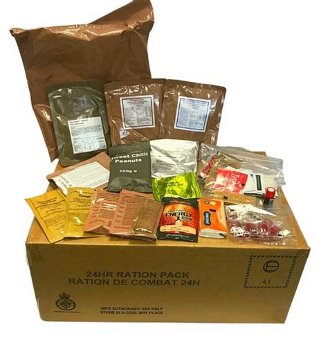 British Army Mod Ration Pack Items Emergency Food India | Ubuy