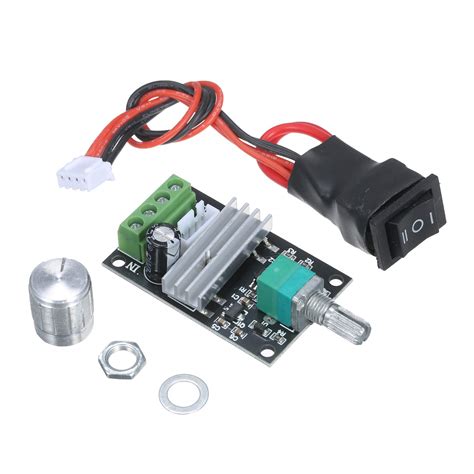 Buy Shuiyuan PWM DC Motor Speed Controller DC 3A Speed Adjustable Motor ...