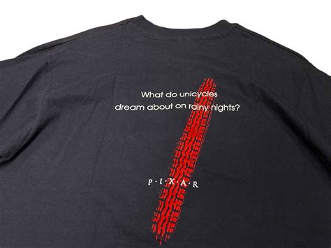 80s 1987 PIXAR ピクサー RED'S DREAM レッズ・ドリーム 短編アニメ映画 Tシャツ【L】トイストーリー2 | BACK ...