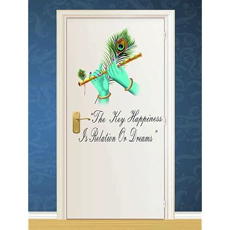 Decals Creation Door Wall Sticker (Multicolor, Size - 65 Cm X 47 Cm ...