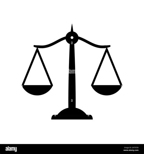 Vector scale Icon. balance symbol Stock Vector Image & Art - Alamy