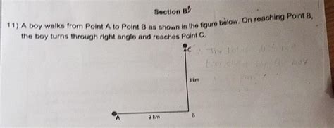 Redraw the diagram in your answer sheet and mark the displacement of ...