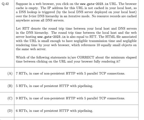 Image result for Computer Network for Gate CSE Questions