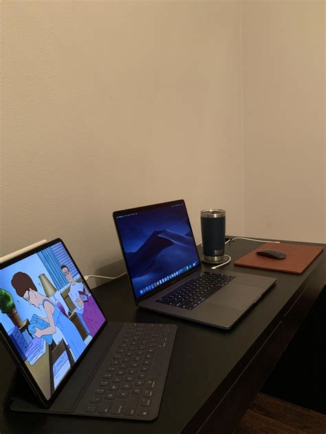 Image result for MacBook iPad Desktop Setup