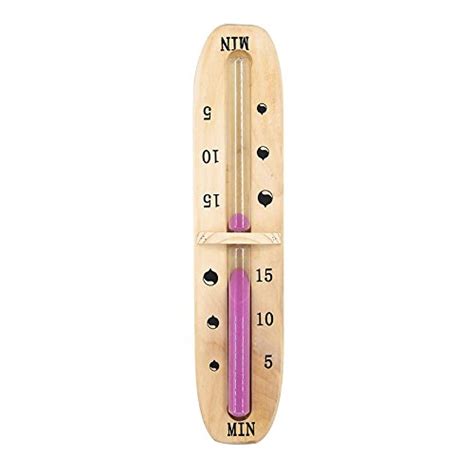 ALEKO WZ05A Wall Mounted 15 Minute Pink Sand Timer for Sauna ...