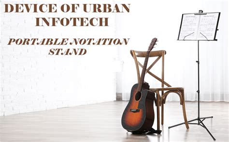 DEVICE OF URBAN INFOTECH Lyrics Notation Music Stand for Singers ...