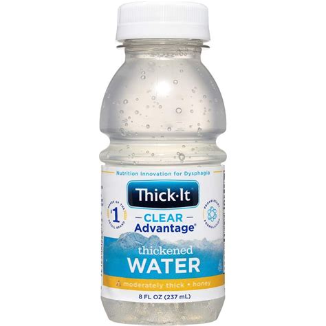 Thick It Clear Advantage Thickened Water - Moderately Thick/Honey, 8 Oz ...