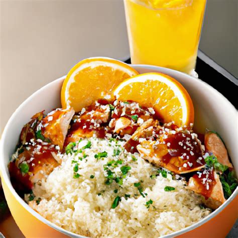 Orange-Chicken Rice Bowl – Recipe Wise