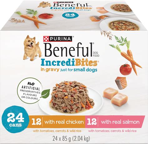 Beneful Incredibites Wet Dog Food for Small Dogs, Real Chicken & Salmon ...
