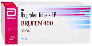Brufen 400 Tablet 20 - Uses, Side Effects, Dosage, Price | Truemeds