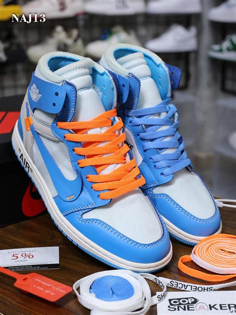 Jordan 1 Retro High OFF-WHITE™ 'UNIVERSITY BLUE' - Cop Sneaker