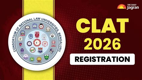 CLAT 2026 Registration: Here’s How To Apply At consortiumofnlus.ac.in ...
