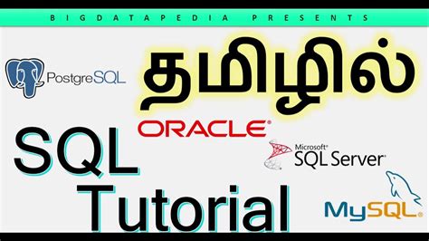 SQL Commands Tamil 的图像结果