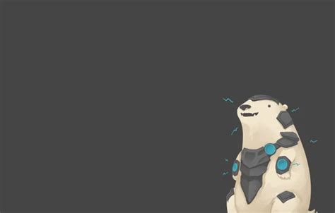 Wallpaper White, League of legends, Bear, Armored bear, Volibear for ...