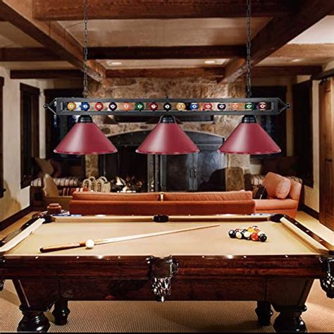 Wellmet Modern Billiard Pool Table Light for 7-9 ft Tables India | Ubuy